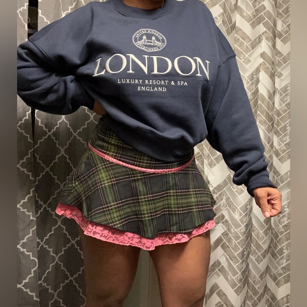 Y2K Plaid Skirt